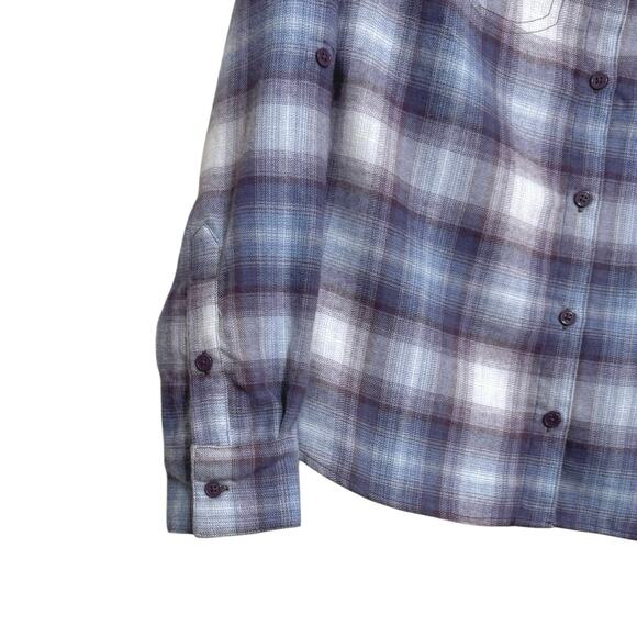 Columbia Women’s Silver Ridge Lite Plaid Long-Sleeve Omni-Shade Shirt Size Small - Picture 10 of 11